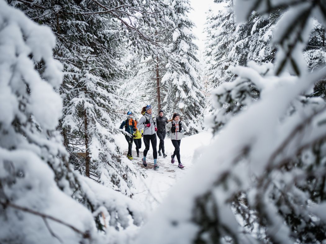 Winterfreuden beim Trailrunning in Seefeld